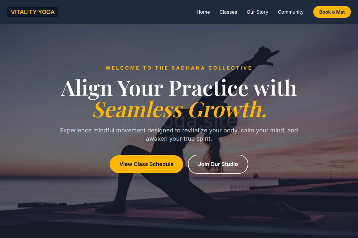 Vitality Yoga